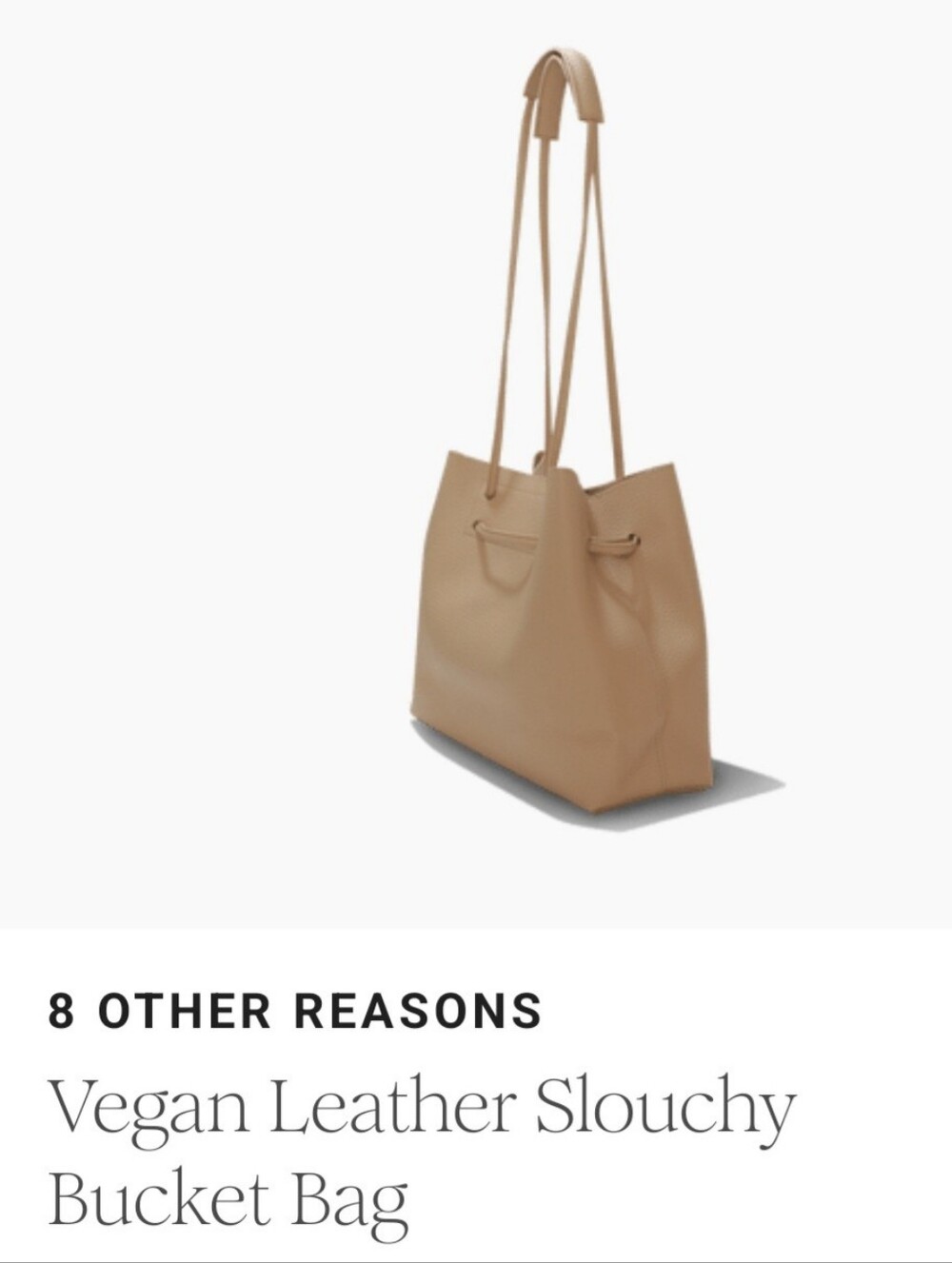 8 Other Reasons Vegan Leather Tote